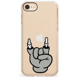 Rock 'til you drop Impact Phone Case for iPhone SE 8 7 Plus