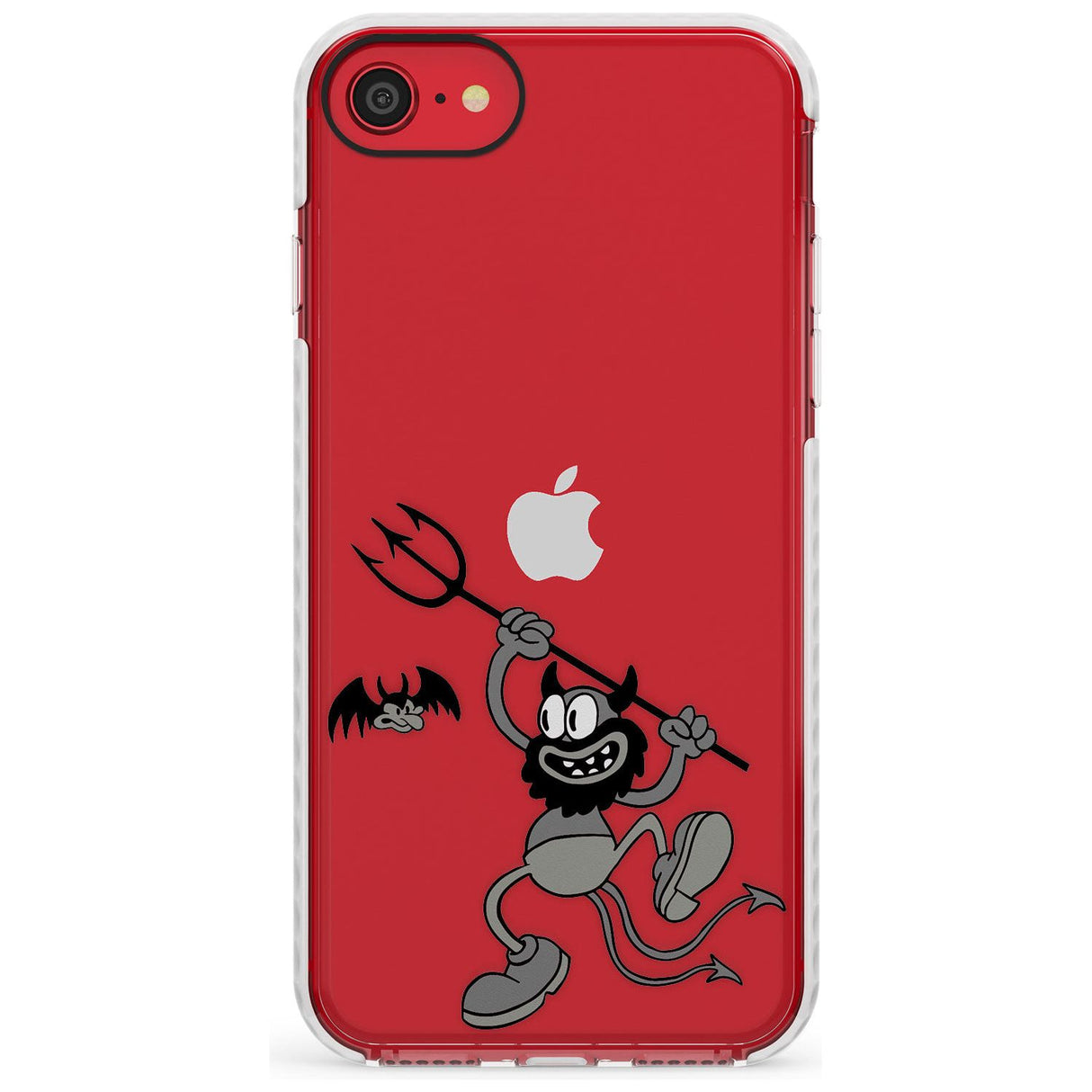 Dancing Devil Impact Phone Case for iPhone SE 8 7 Plus