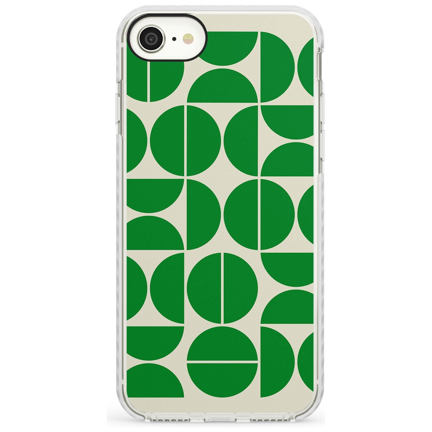 White Stars on Clear Phone Case for iPhone SE
