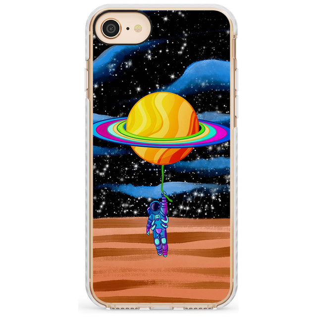 World On Helium Impact Phone Case for iPhone SE 8 7 Plus