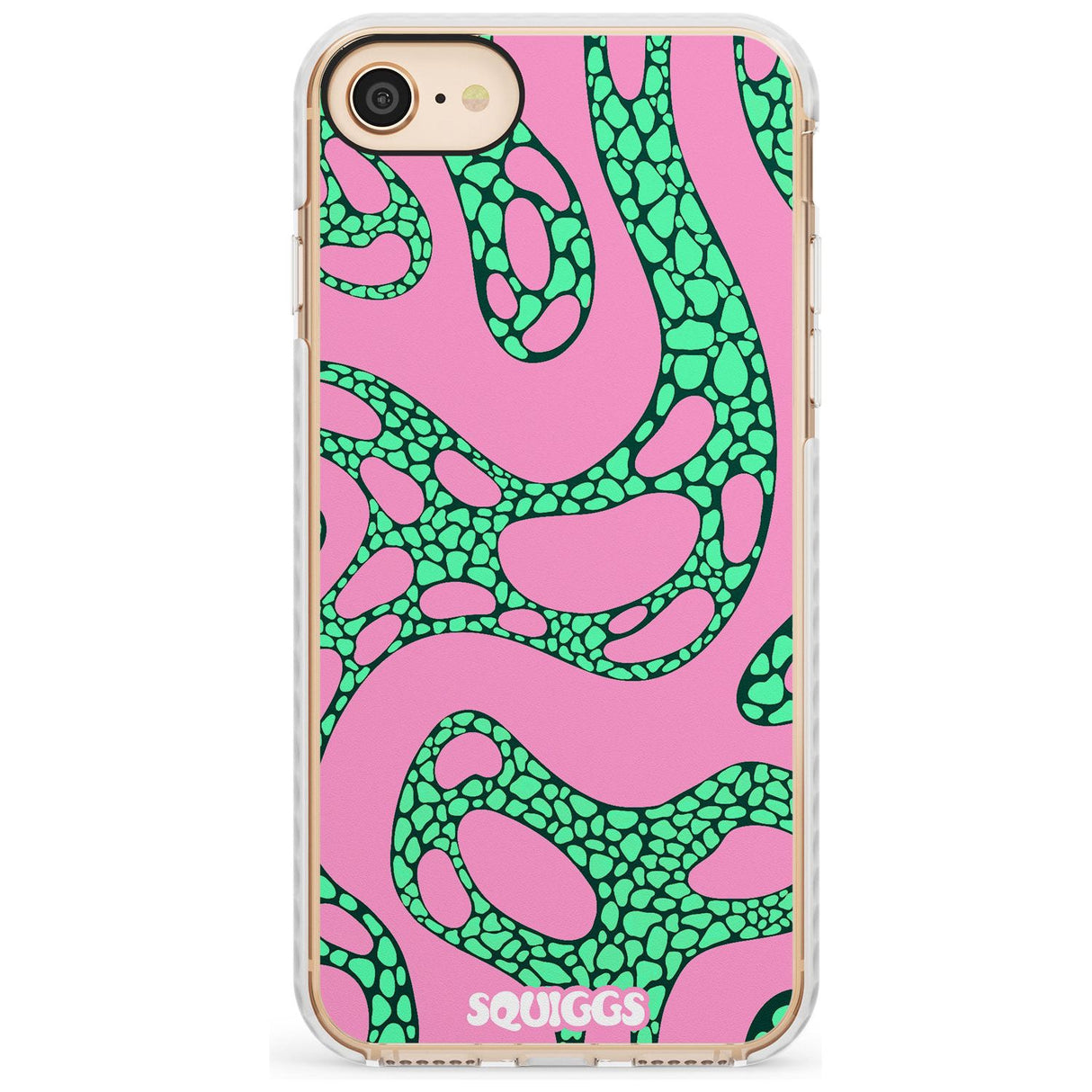 Alien Glow Slim TPU Phone Case for iPhone SE 8 7 Plus