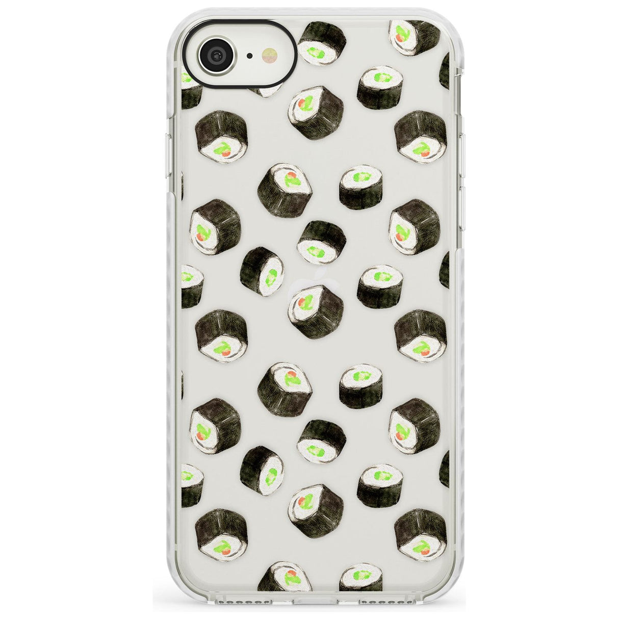 Maki Rolls Sushi Pattern iPhone Case  Impact Case Phone Case - Case Warehouse