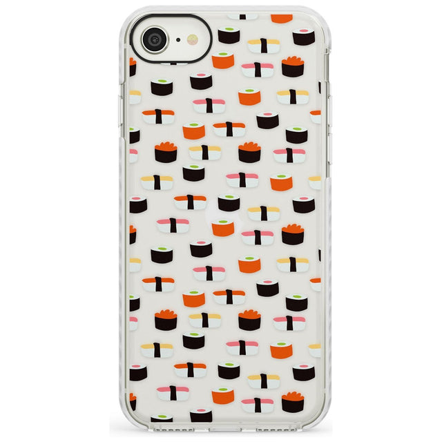 Minimalist Sushi Pattern iPhone Case  Impact Case Phone Case - Case Warehouse