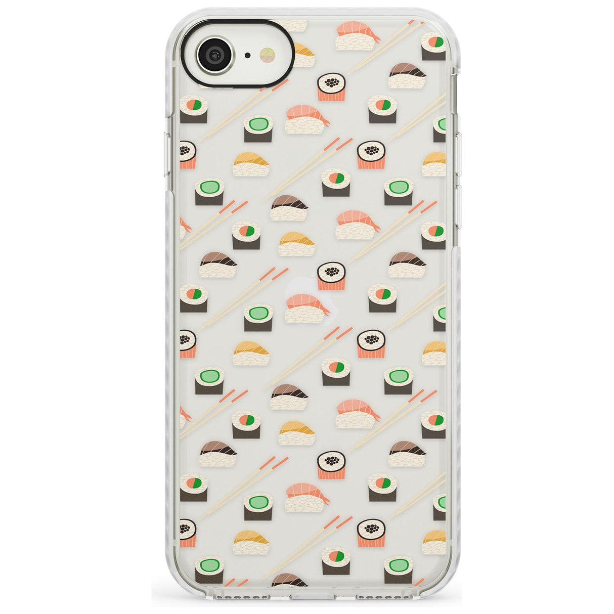 Sushi & Chopsticks Pattern iPhone Case  Impact Case Phone Case - Case Warehouse