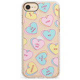 Sarcastic Love Hearts Slim TPU Phone Case for iPhone SE 8 7 Plus