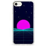 Miami Sunset Vaporwave Impact Phone Case for iPhone SE 8 7 Plus