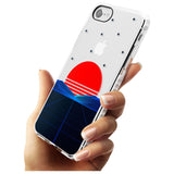 Japanese Sunset Vaporwave Impact Phone Case for iPhone SE 8 7 Plus