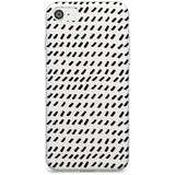 Hand Drawn Lines Pattern Slim TPU Phone Case for iPhone SE 8 7 Plus