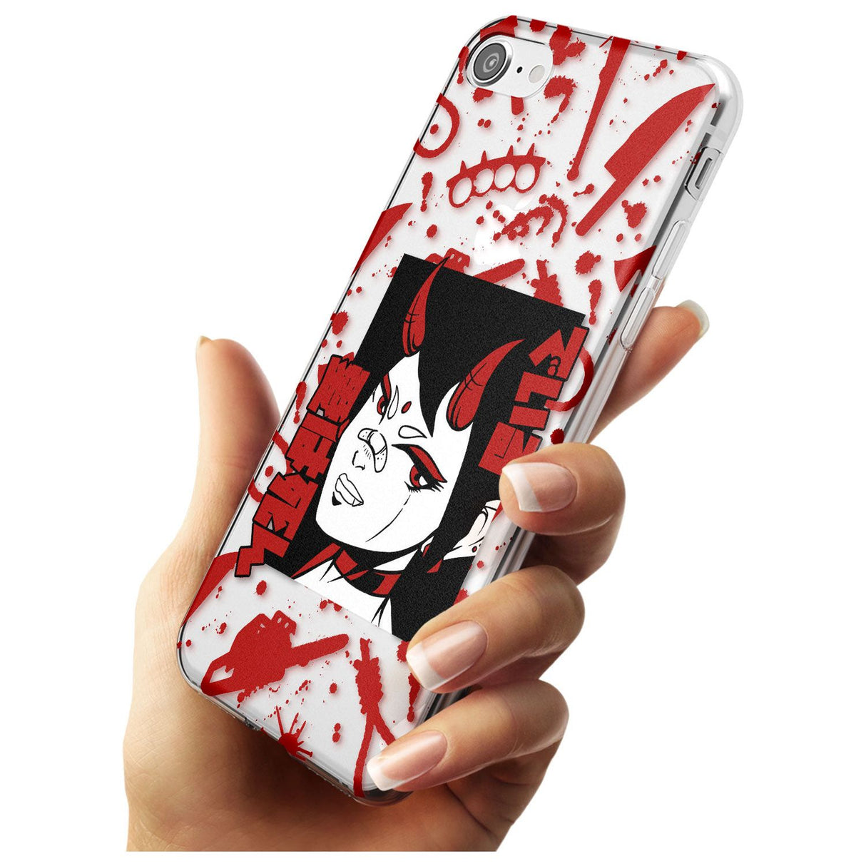 She's a Devil Slim TPU Phone Case for iPhone SE 8 7 Plus