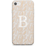 Subtle Monogram Abstract Floral iPhone Case  Slim Case Custom Phone Case - Case Warehouse