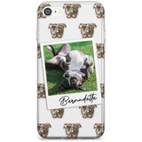 Staffordshire Bull Terrier - Custom Dog Photo Black Impact Phone Case for iPhone SE 8 7 Plus