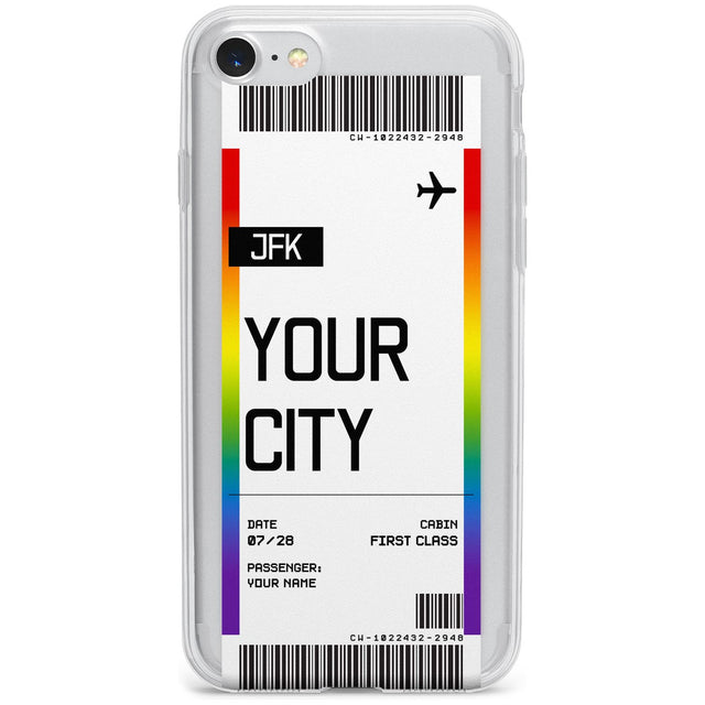 Pride Boarding Pass (Limited Edition) Phone Case for iPhone SE