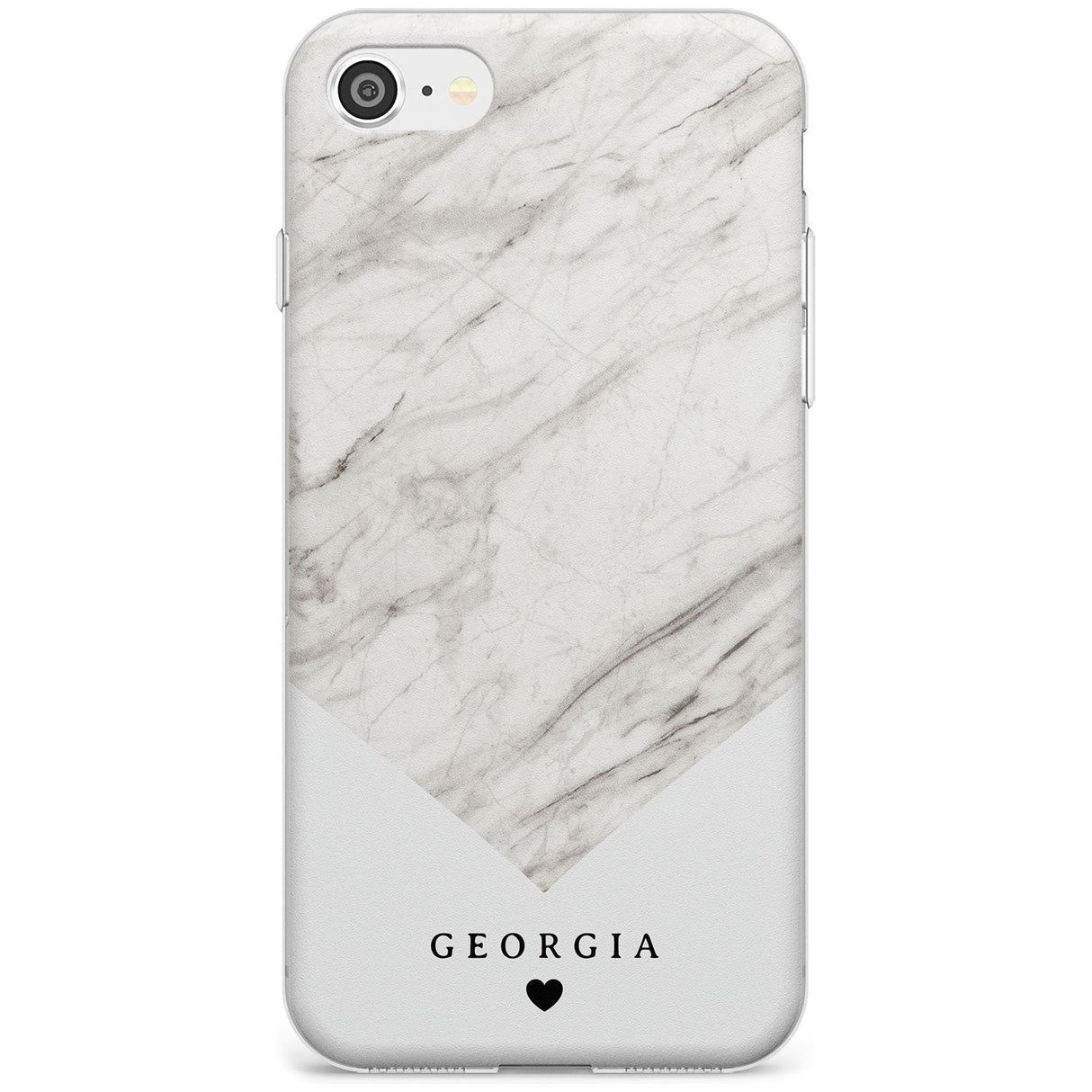 White Marble iPhone Case  Slim Case Custom Phone Case - Case Warehouse