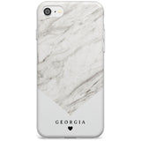 White Marble iPhone Case  Slim Case Custom Phone Case - Case Warehouse