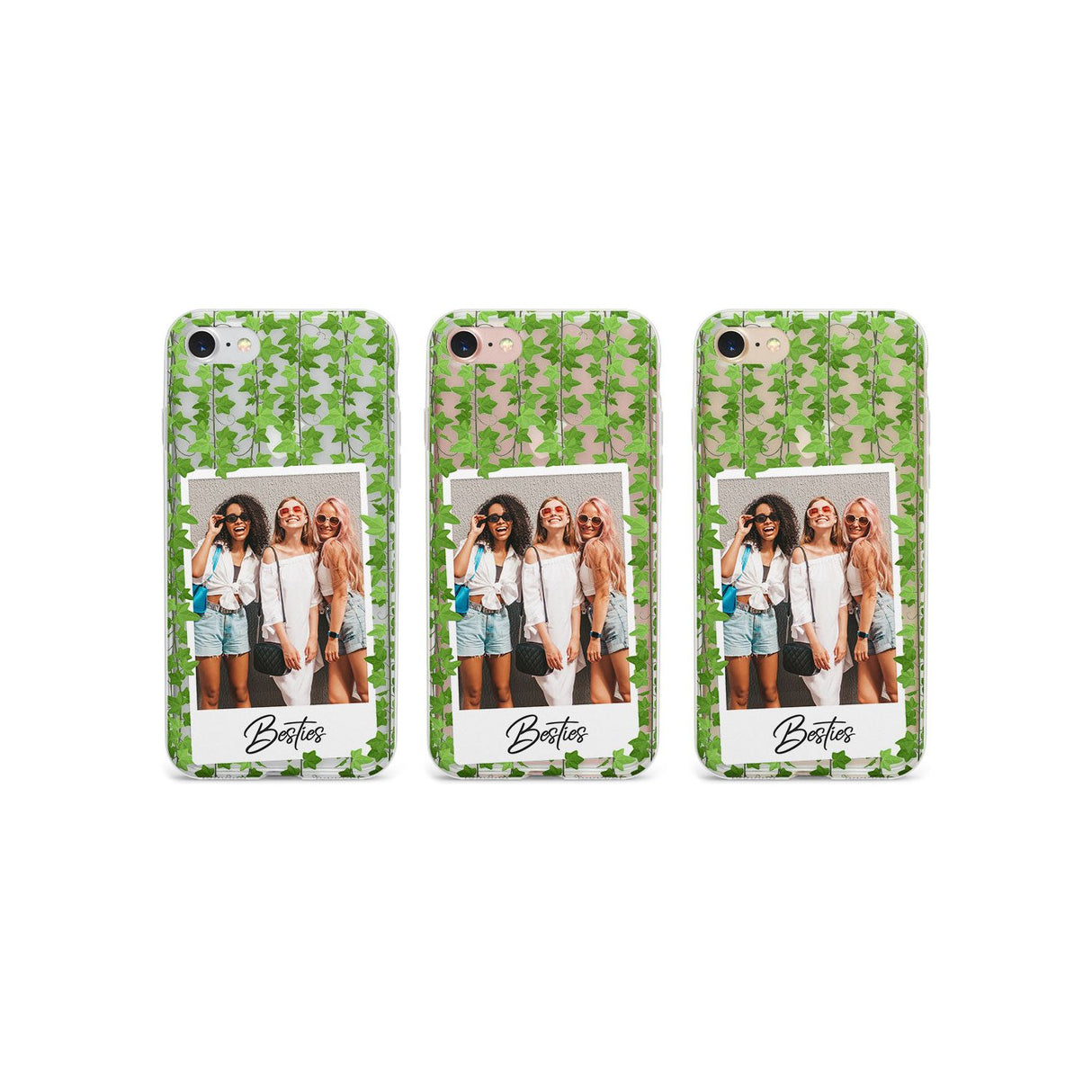 Personalised Snake Instant Photo Phone Case for iPhone SE