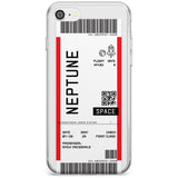 Neptune Space Travel Ticket iPhone Case  Slim Case Custom Phone Case - Case Warehouse