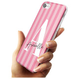 Pink on Pink Stripes iPhone Case   Custom Phone Case - Case Warehouse