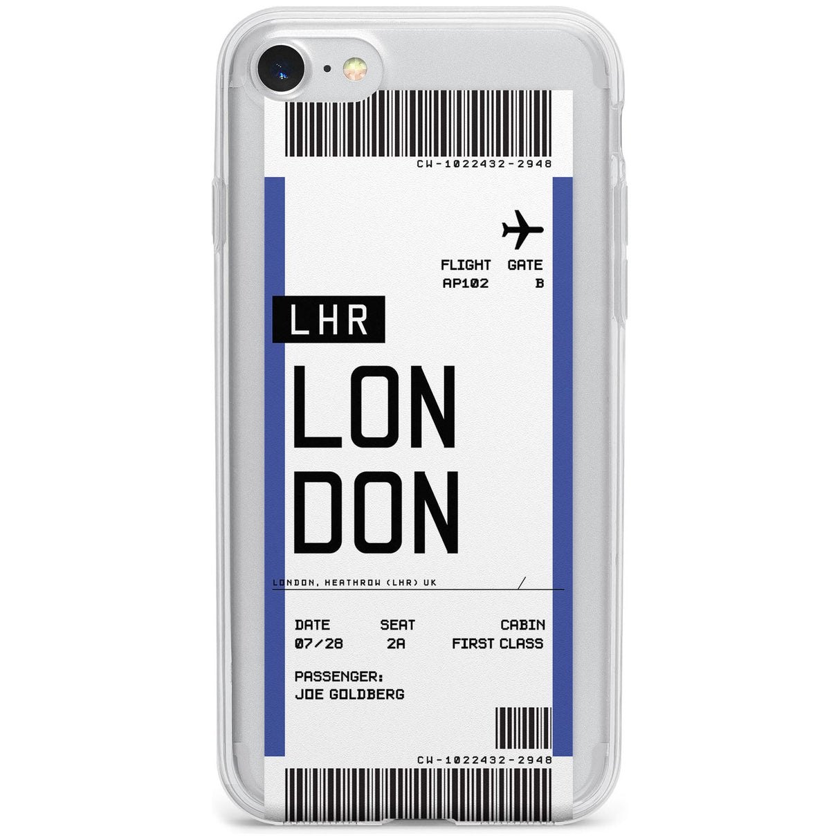 Personalised Create your own Warning Label Phone Case for iPhone SE