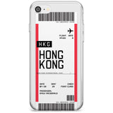 Hong Kong Boarding Pass iPhone Case  Slim Case Custom Phone Case - Case Warehouse