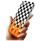 Checkered Fire iPhone Case   Phone Case - Case Warehouse