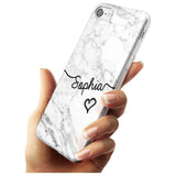 White Marble iPhone Case   Custom Phone Case - Case Warehouse