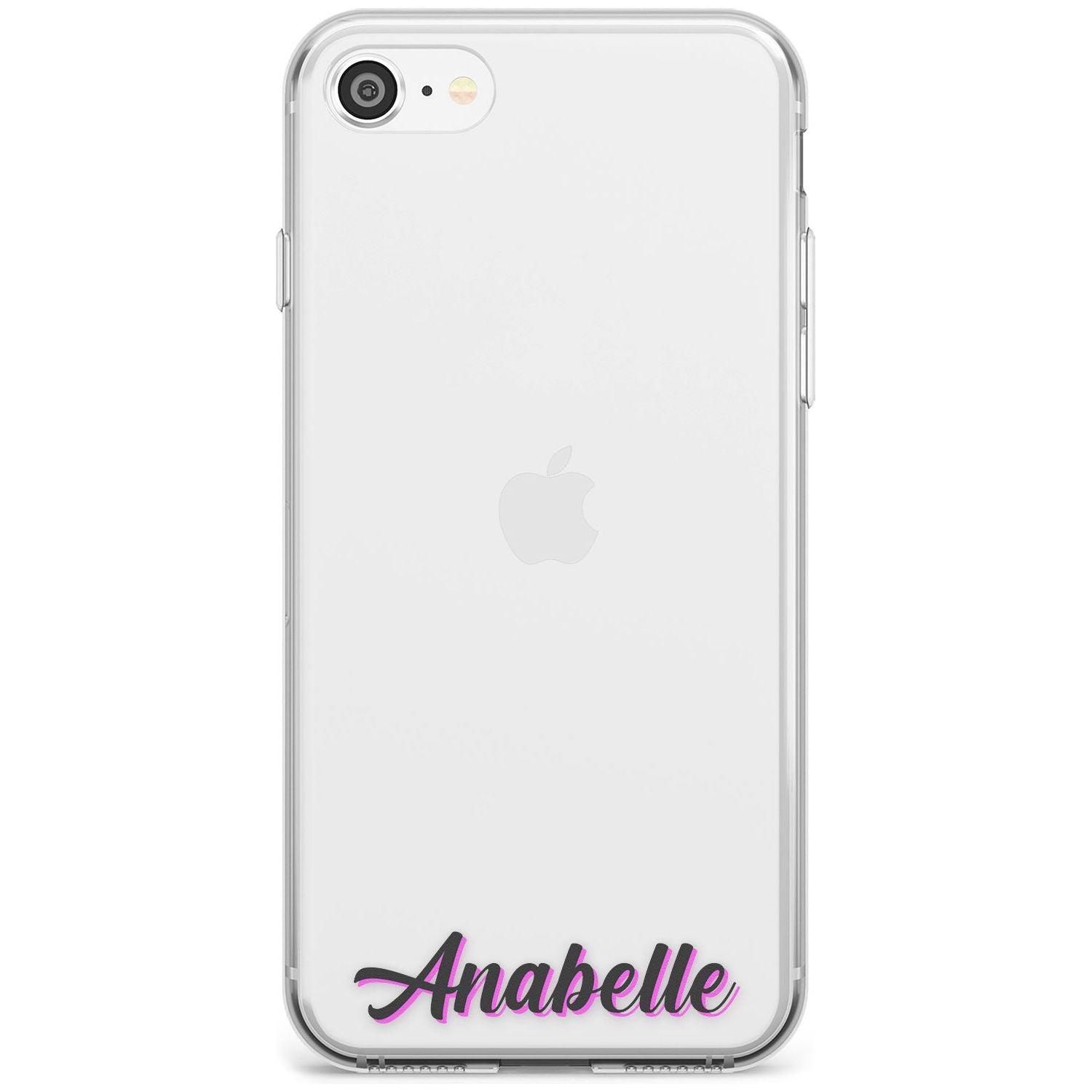 Custom Iphone Case 2B Black Impact Phone Case for iPhone SE 8 7 Plus