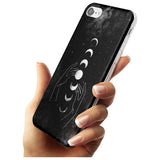 Moon Phases and Hands Slim TPU Phone Case for iPhone SE 8 7 Plus