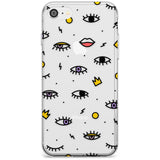 Eyes & Lips Icons iPhone Case  Slim Case Phone Case - Case Warehouse