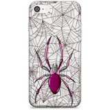 Arachnophobia Phone Case iPhone SE / Clear Case,iPhone 7/8 / Clear Case Blanc Space