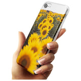 Sunflower Field Photograph Slim TPU Phone Case for iPhone SE 8 7 Plus