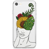 LET THE MIND FLOURISH Black Impact Phone Case for iPhone SE 8 7 Plus