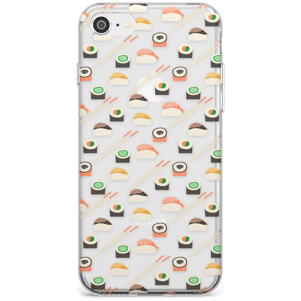 Sushi & Chopsticks Pattern iPhone Case  Slim Case Phone Case - Case Warehouse