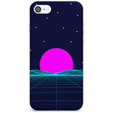 Miami Sunset Vaporwave Slim TPU Phone Case for iPhone SE 8 7 Plus