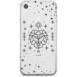 Leo Emblem - Transparent Design Slim TPU Phone Case for iPhone SE 8 7 Plus