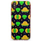 Alien Head Pattern Impact Phone Case for iPhone X XS Max XR