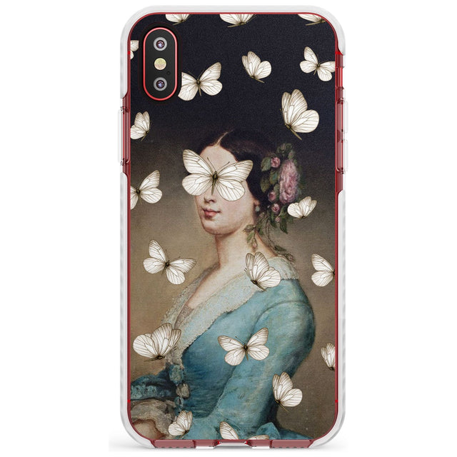 BUTTERFLY BEAUTY Slim TPU Phone Blanc Space X XS Max XR