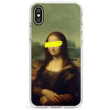 VANDALED MONA LISA Slim TPU Phone Blanc Space X XS Max XR