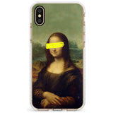 VANDALED MONA LISA Slim TPU Phone Blanc Space X XS Max XR