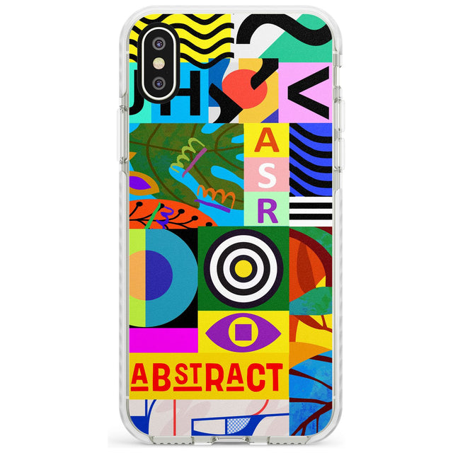 Patchwork Slim TPU Phone Case Warehouse X XS Max XR