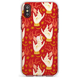 Hand Watcher Pattern Impact Phone Case for iPhone X XS Max XR