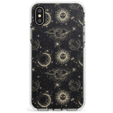 Large Suns, Moons & Clouds Slim TPU Phone Case Warehouse X XS Max XR