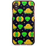 Alien Head Pattern Black Impact Phone Case for iPhone X XS Max XR