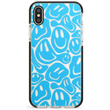 Blue Acid Faces Phone Case for iPhone X XS Max XR