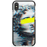 GLITCHED FRAGMENT Pink Fade Impact Phone Case for iPhone X XS Max XR