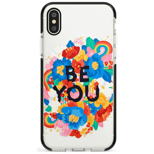 Be You Black Impact Phone Case for iPhone X XS Max XR