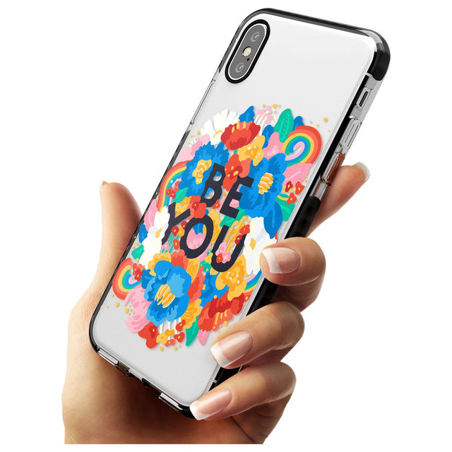 Be You Black Impact Phone Case for iPhone X XS Max XR