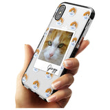 Personalised American Curl Photo Black Impact Phone Case for iPhone X XS Max XR