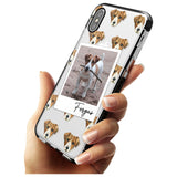 Jack Russell - Custom Dog Photo Pink Fade Impact Phone Case for iPhone X XS Max XR