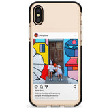 Insta Pink Fade Impact Phone Case for iPhone X XS Max XR