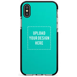 Personalised Your Own Design Black Impact Phone Case for iPhone X XS Max XR